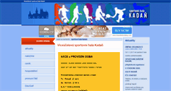 Desktop Screenshot of hala-kadan.cz